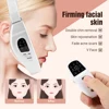 EMS Face Slimming Device Double Chin V Shape Lift Belt 5 Color Lights Hot Compress Face Vibration Massager With Remote Control 1