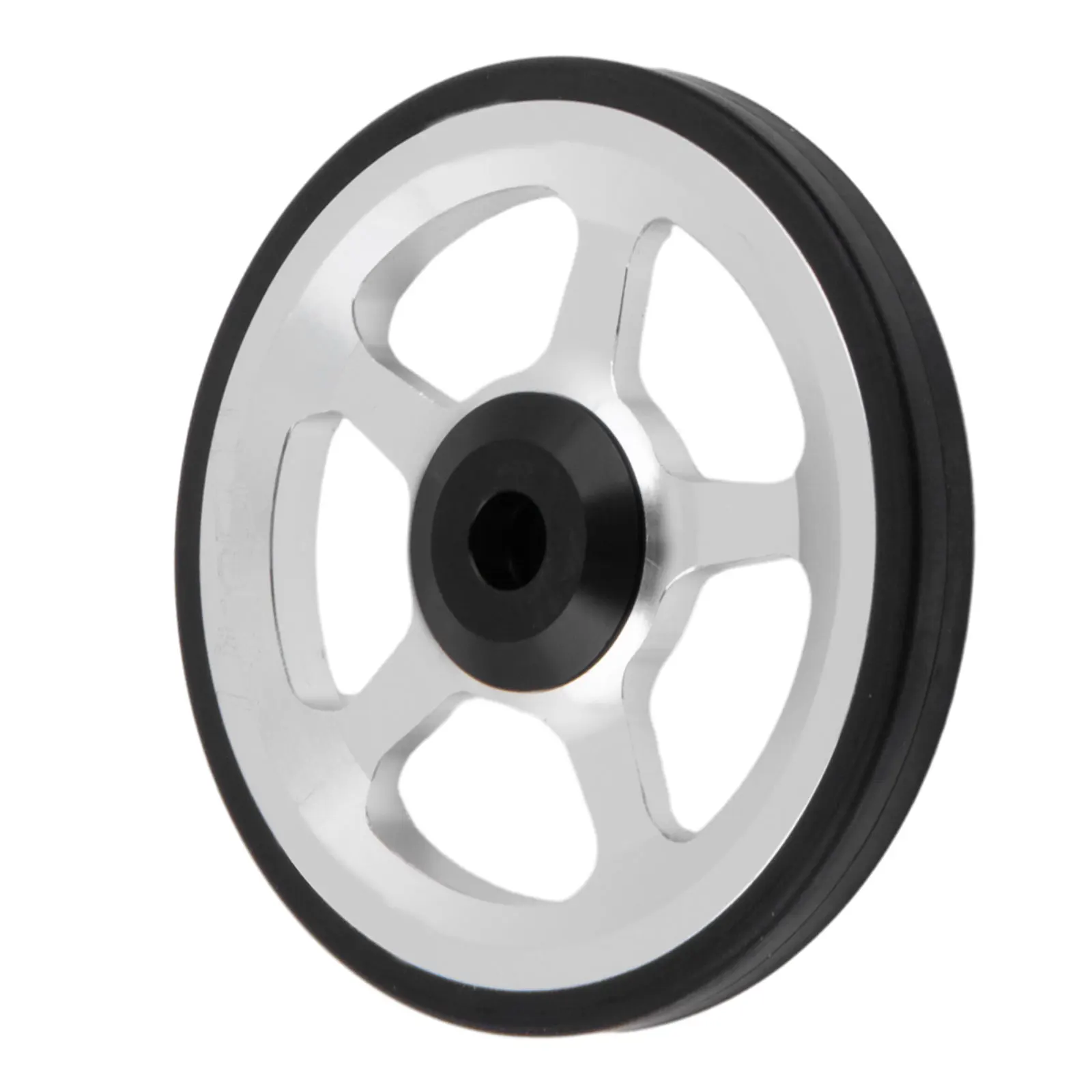 Rolllers Tires Easy Wheels Rear Rack Aluminum Alloy Diameter 60mm For Brompton Hollow Design Lightweight M6 Bolt