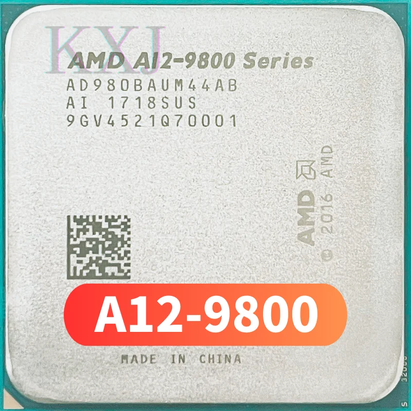 

AMD A12-Series A12 9800 серия 3,8 ГГц четырехъядерный ЦПУ процессор AD9800AUM44AB AD980BAUM44AB разъем AM4