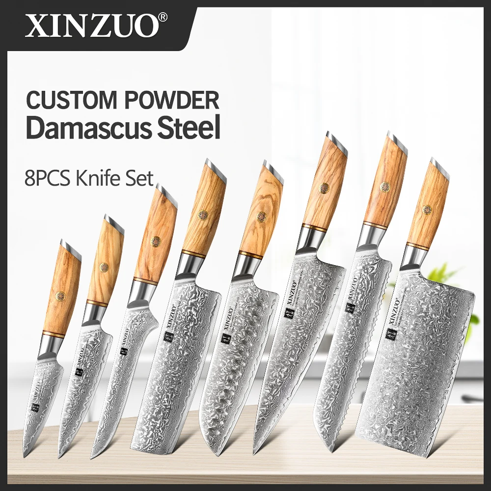 8pcs knife set