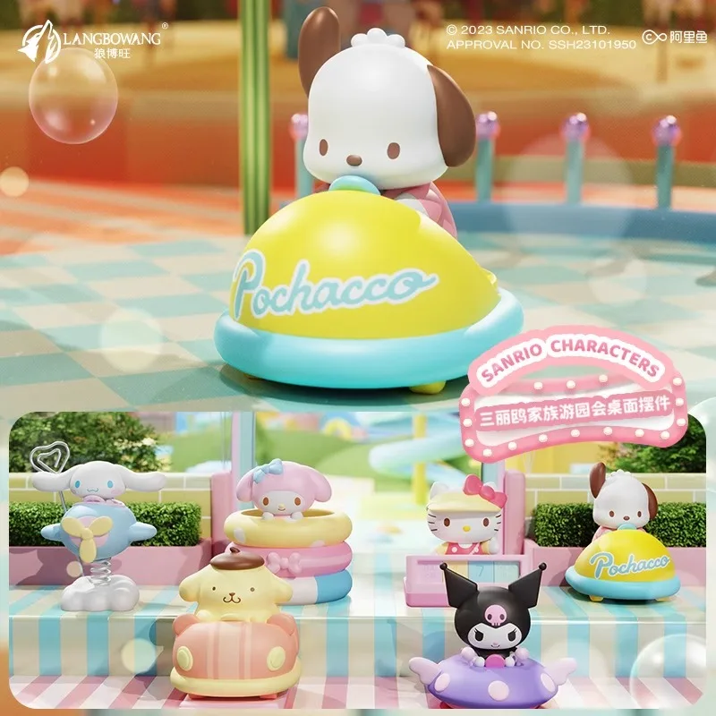 

Kawaii Sanrio аниме My Melody Cinnamoroll Hello Kitty Мультяшные садовые искусственные настольные украшения подарки для девушки