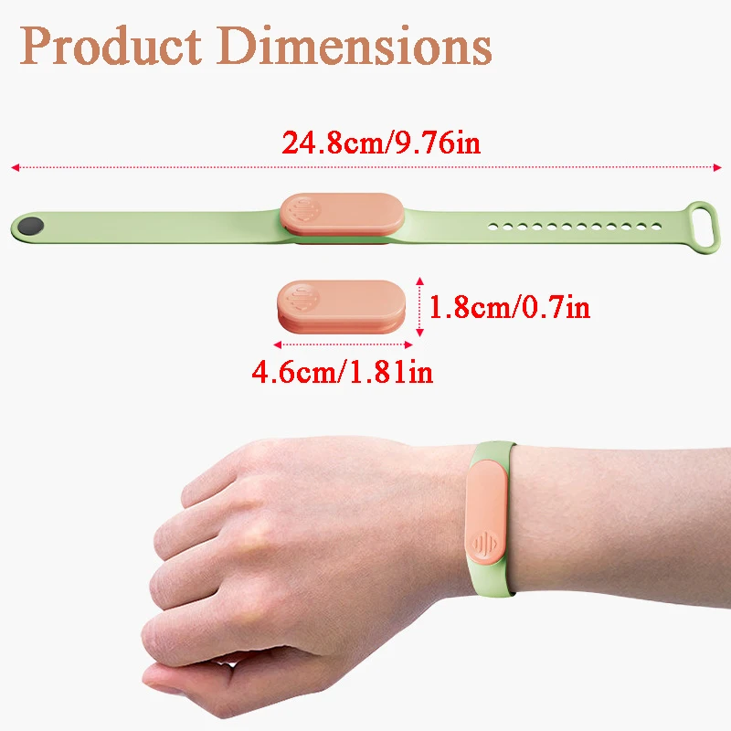 Ultra Portable Medicine Box Wristband with 360° Rotation and Lock a Portable Medicine Storage Box for the Elderly and Children