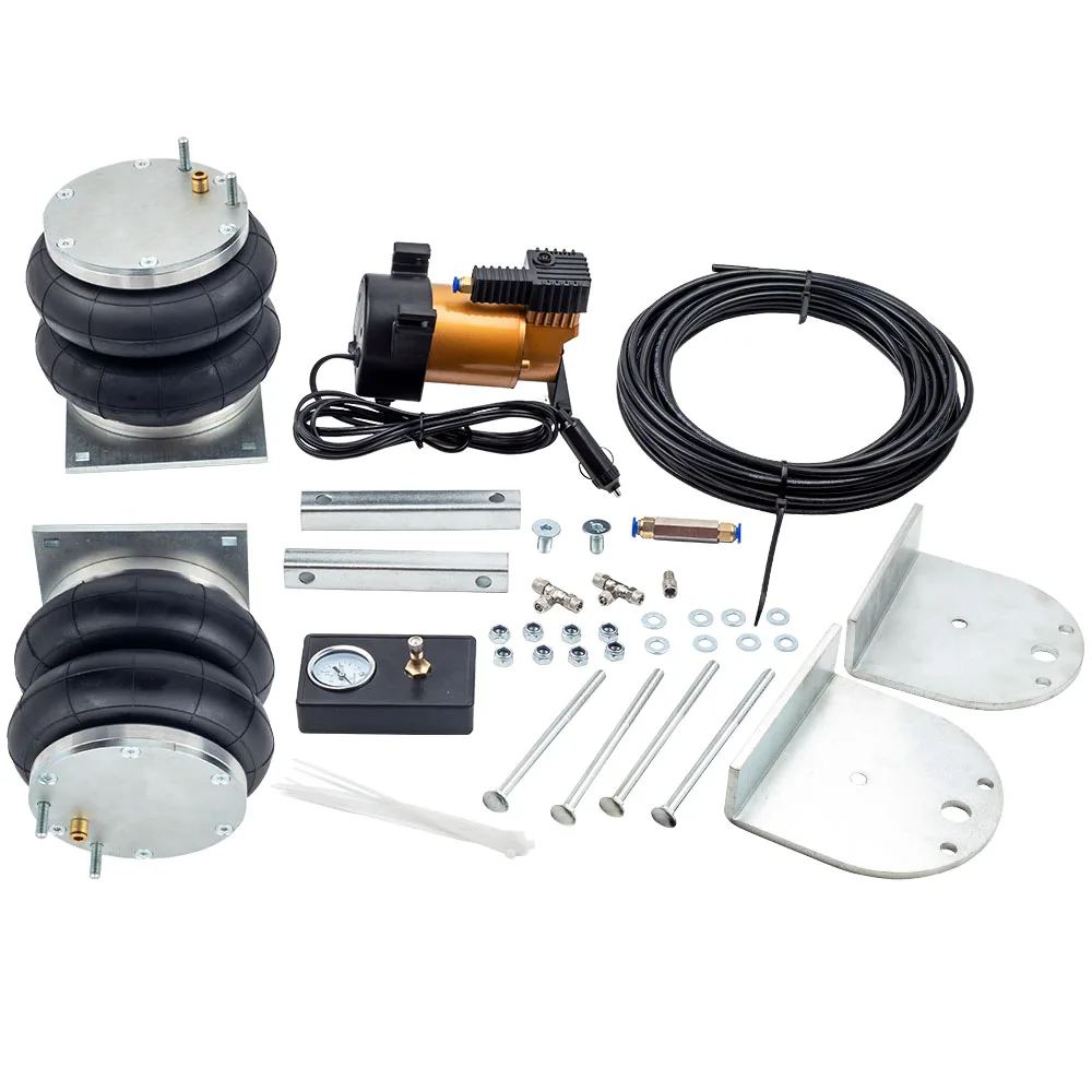 Kit Sospensioni Pneumatiche Con Compressore Per Ammortizzatore A Sospensione Pneumatica Vauxhall Movano 2010-2024 Fwd - 4 Ton