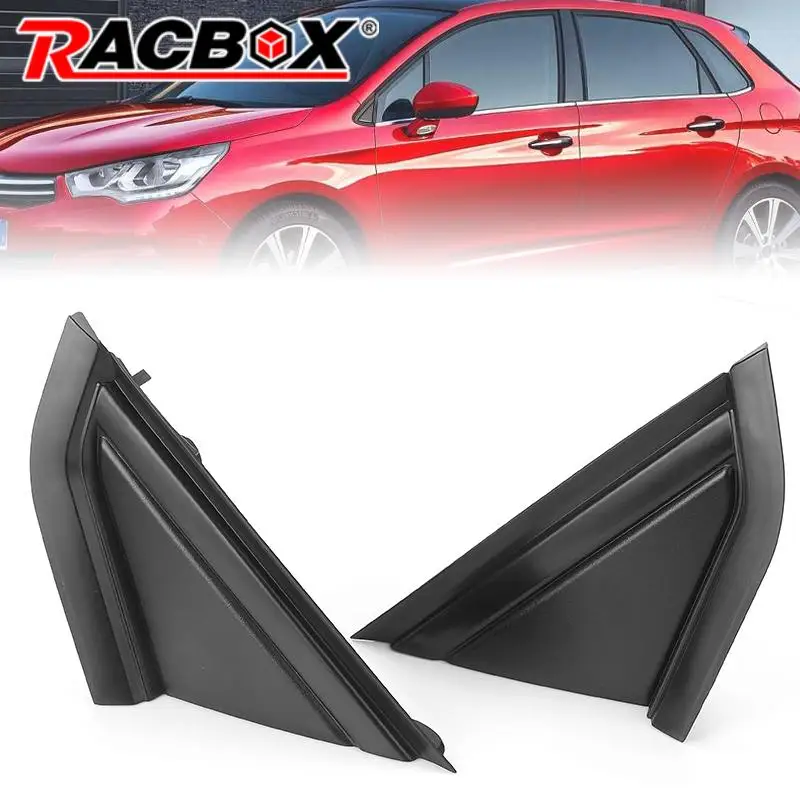 Car Front Left Right Mirror Cover Quarter Window Trim Triangle Plate 9647011377 9647011277 For Citroen C4 1.6D 2004-2010