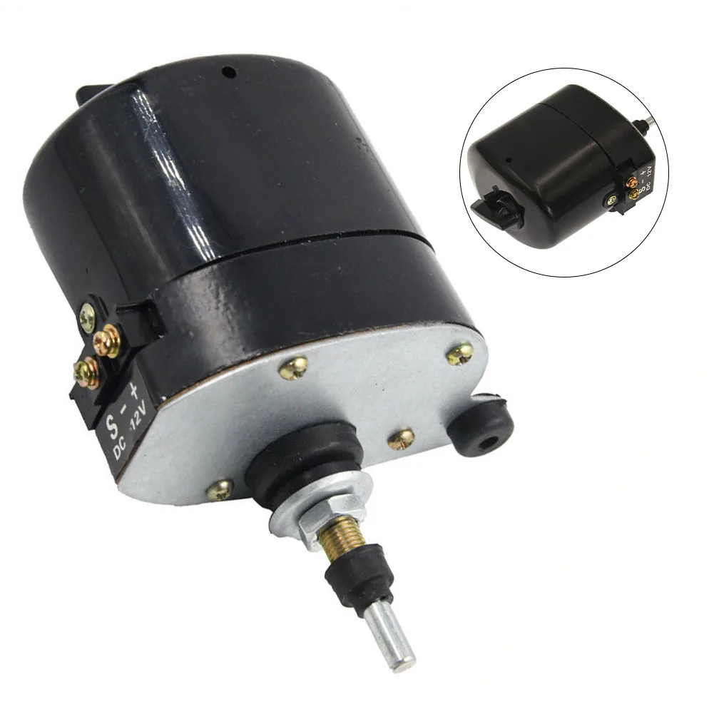 

12V Wiper Motor/wipers Black Universal Windscreen Wiper Motor/Blade For Fishing-Boat Caravan For Jeep Tractor Fishing Caravan