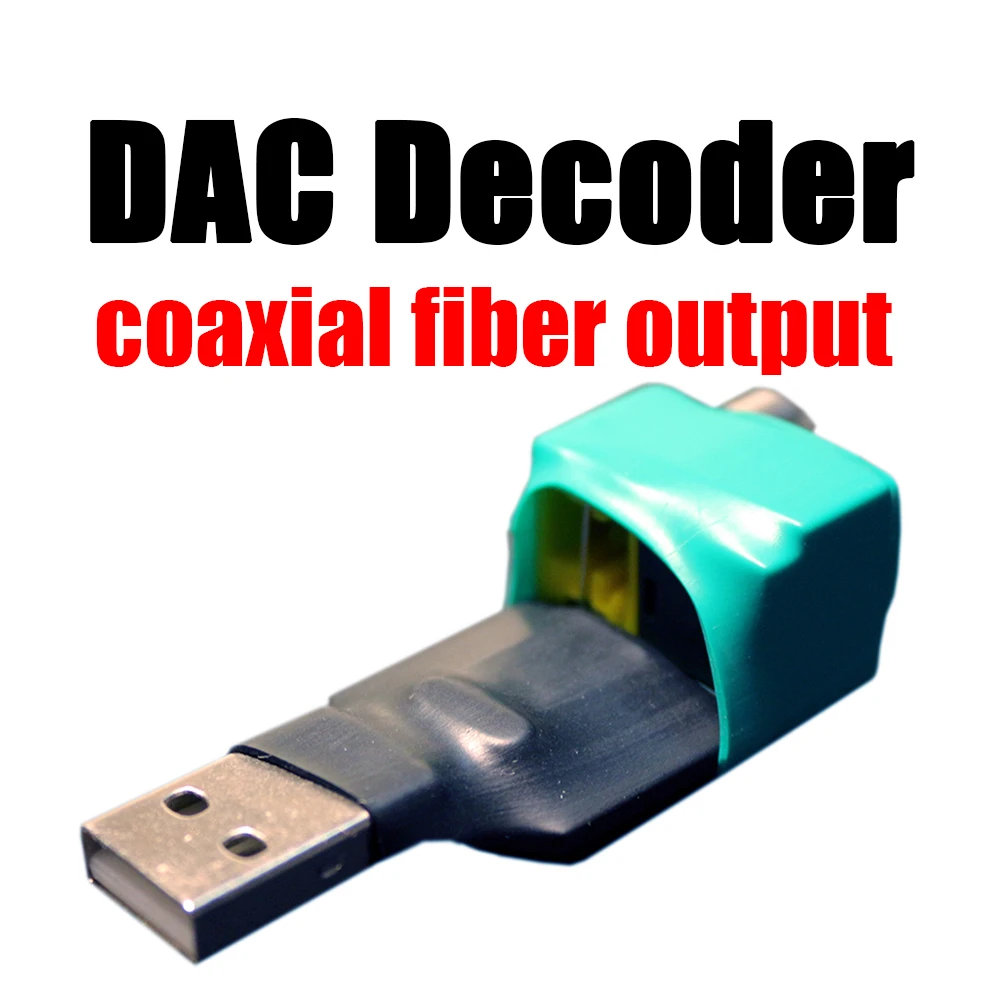 USB-to-digital-coaxial-fiber-output-USB-to-SPDIF-USB-B-input-For-DAC ...