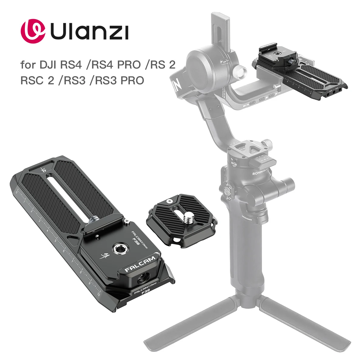FALCAM F38 Quick Release Plate For DJI RS4 Mini Falcam F38 Quick 