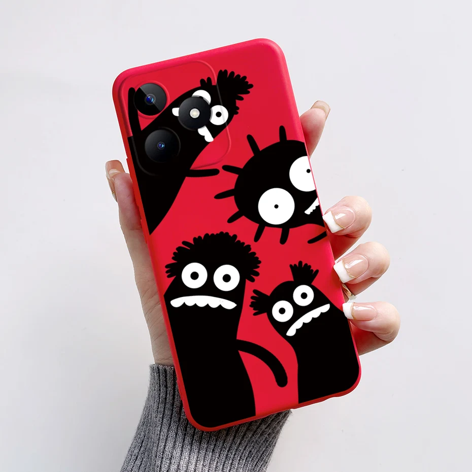 Cute Bear & Frog Silicone Soft Back Cover - Fun Cartoon Case