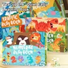 Montessori Kids DIY Sticker Quiet Book Baby Early Educational Toys Book Repeatable Use Sticker Puzzle Game Book Baby Toy Gifts 2