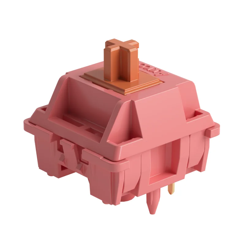 キーボード Akko Rosewood 45 x 2 Akko Rosewood Switch 5 Pins 40gf Linear Switch Factory Lubed Deep