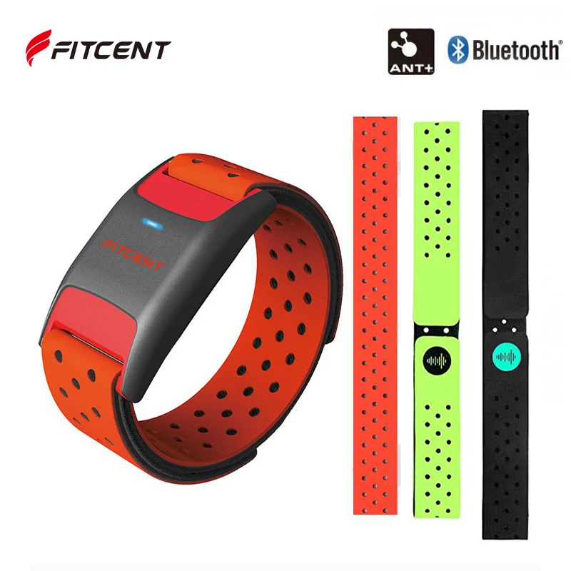 Fitcentimetro Cardiofrequenzimetro Bracciale Ottico Fitness Blutooth Esterno Ant + Sensore Per Peloton Strava Garmin Bryton Bike Computer
