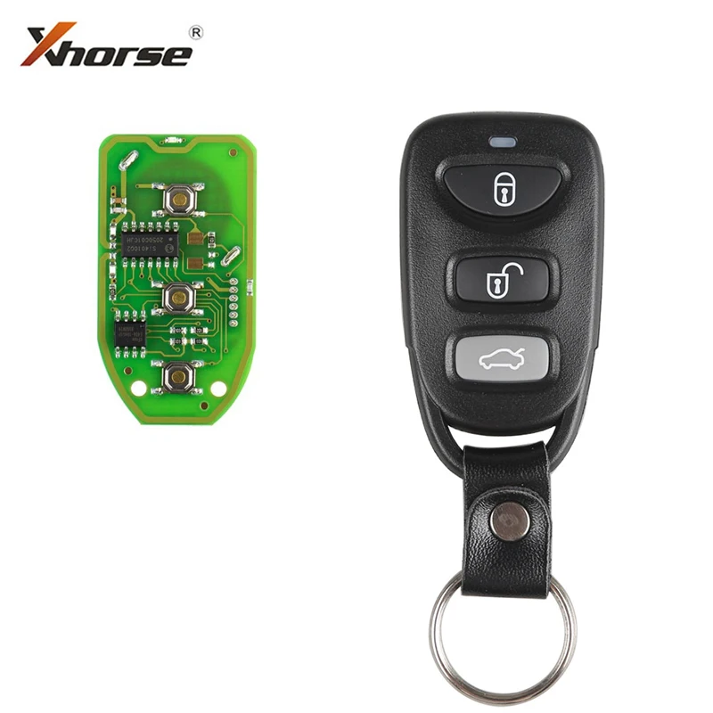 

NHKEY Xhorse XKHY00EN VVDI2 For Hyundai Type Universal Remote Key Xhorse Remote X007 Wire Remote Key Sub-Machine without Chip