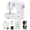 New 2025-Portable Electric Sewing Machine Pro With 12 Stitches Patterns,  Multifunctional Home Sewing Machine Parents sewing 6