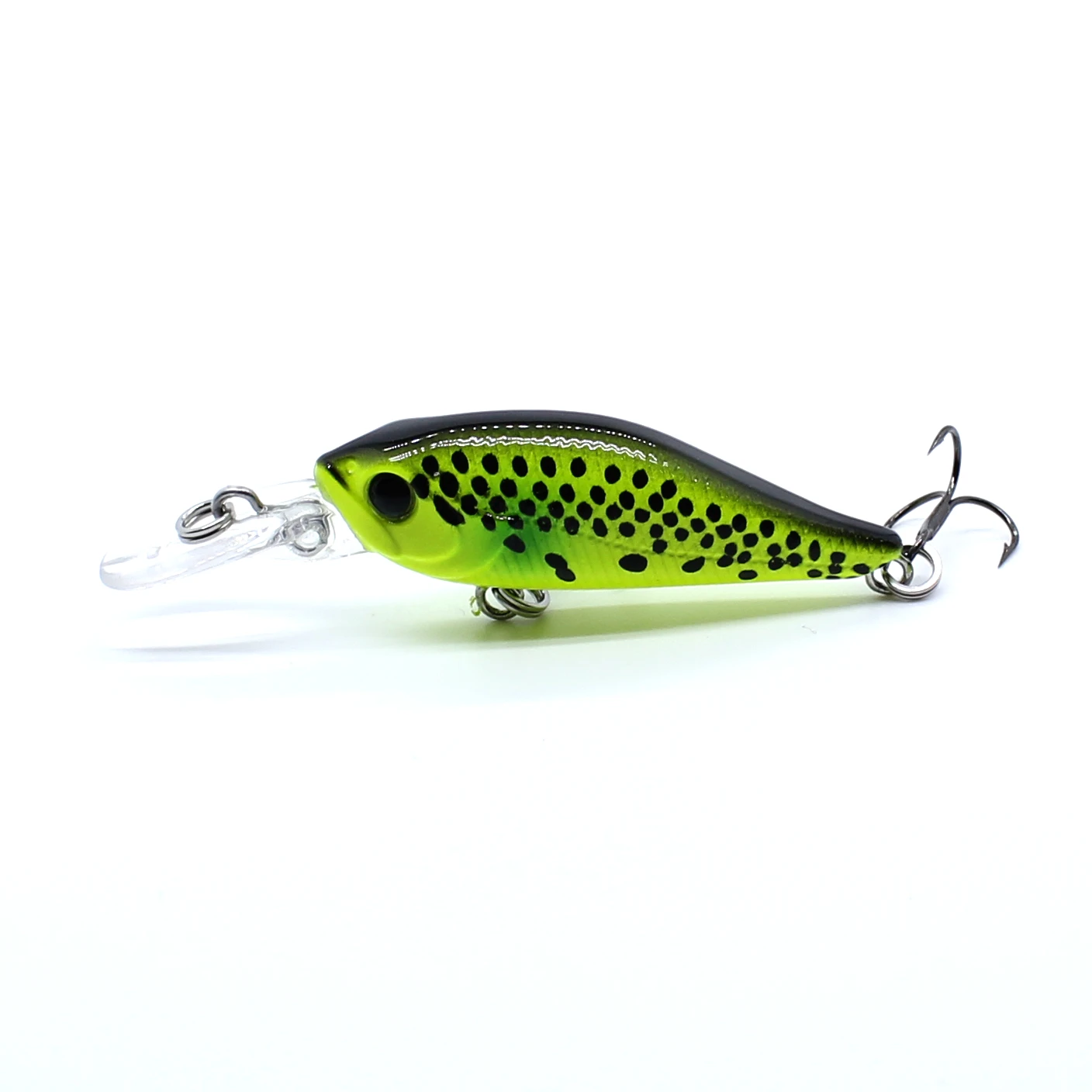 Aoclu-Mini Minnow Shad, 40Mm, 2,5G, 0,7 M, Deep Diver Swimmer, Floating Crankbait, Wobbler, Forti Ganci Vmc, Giappone Di Qualità