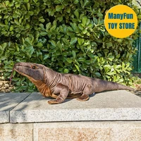 Komodo Dragon Plush Toy High Fidelity Iguana Plushie Gaint Lizard Peluche Lifelike Stuffed Animals Simulation Doll Kids Toy 1