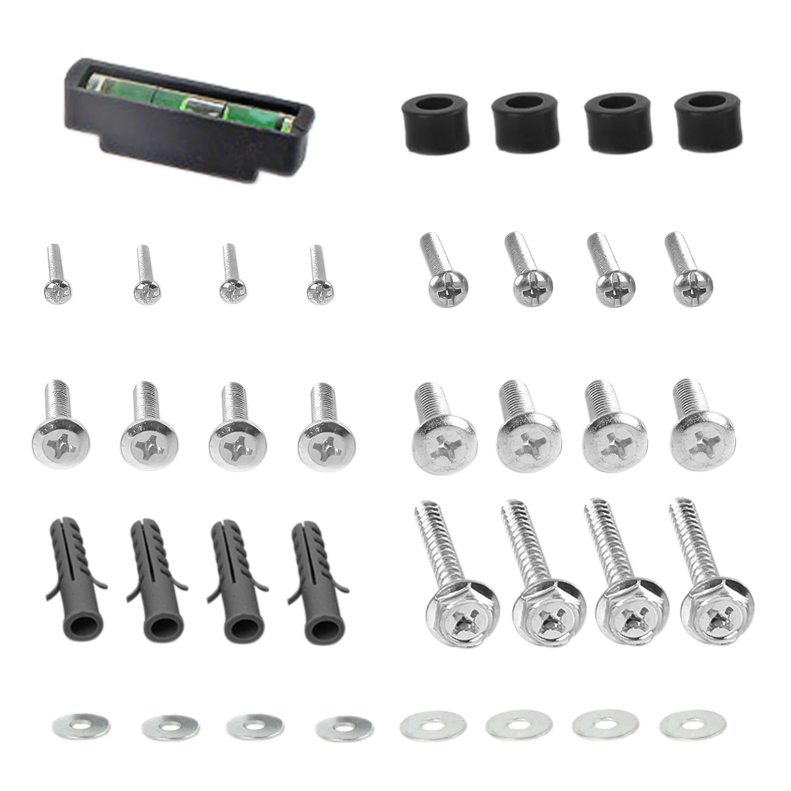 

Hardware Manual Screw Set Wall Mount Home For TV Bracket Monitor Stand Sturdy Fixed Fittings DIY Repair Tool Kit Easy Install