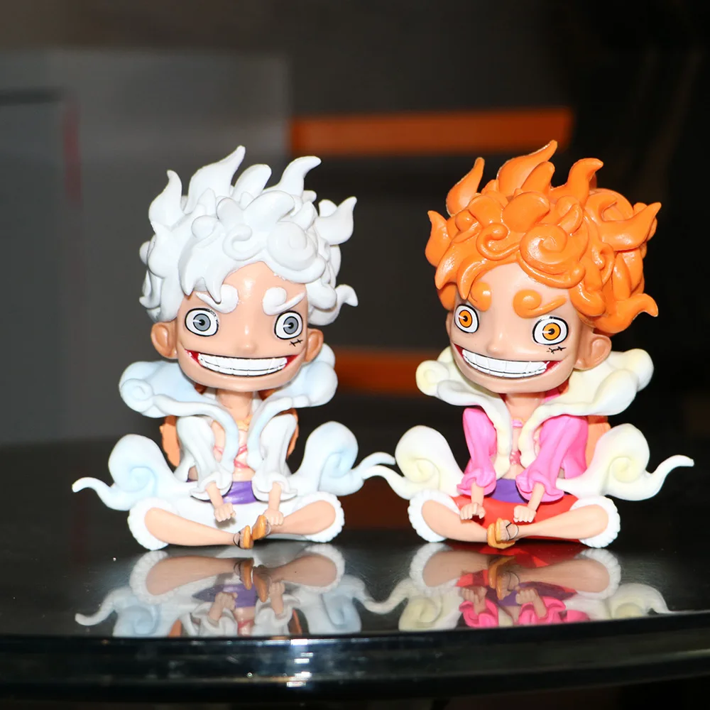

Anime One Piece Q Edition 5-speed Luffy Sun God GK Action Figurine PVC Statue Model Collectible Decoration Toy Children Gifts