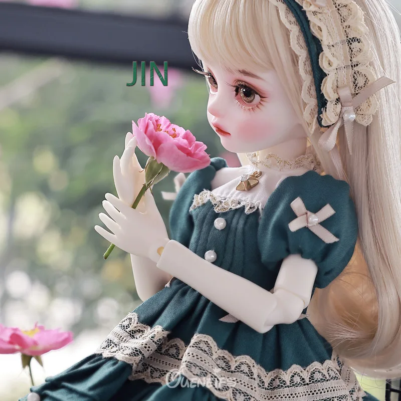 Oueneifs Tsuk BJD Muñeca 1/6 Lindo Conejito Lleva Una Falda Corta Con Mangas Anchas Regalo Sorpresa Juguete De Resina Para Mayores De 15 Años