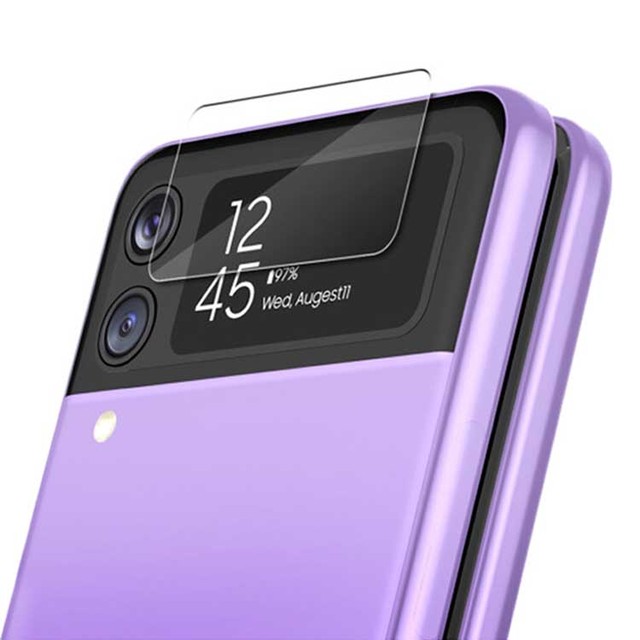 Lens Protective Film Suit for Samsung Galaxy Z Fold 3 Galaxy Z Flip 3 Tempered Glass Camera Protector Film on Flip3 Fold3