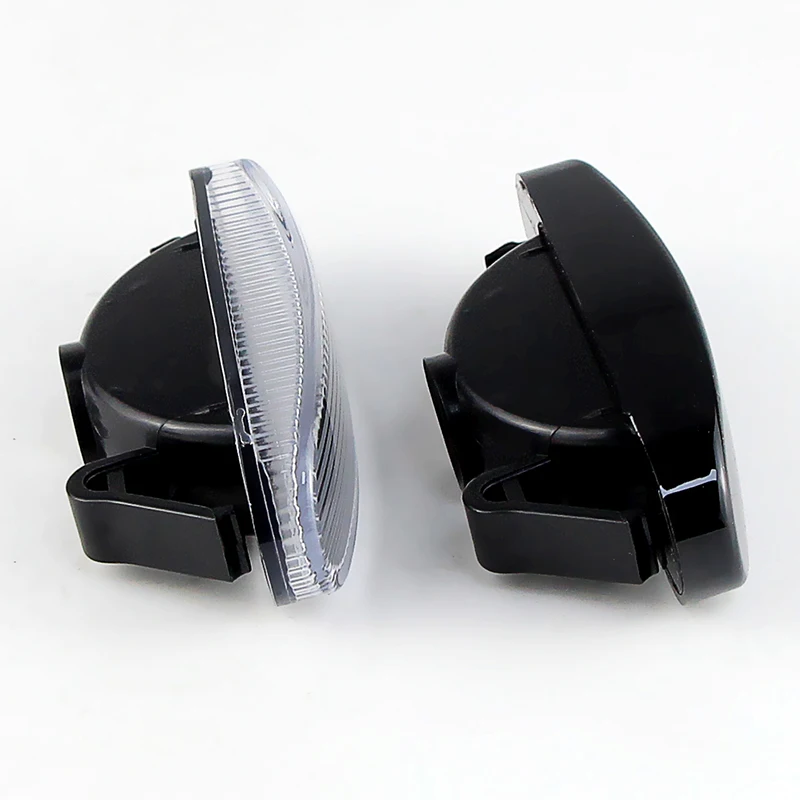 2PCS Fit Fender 사이드 라이트 하우징 Citroen Nemo 패널 에스테이트 밴 푸조 Bipper Tepee Fiat Idea Grande Punto MK3 전용 커버