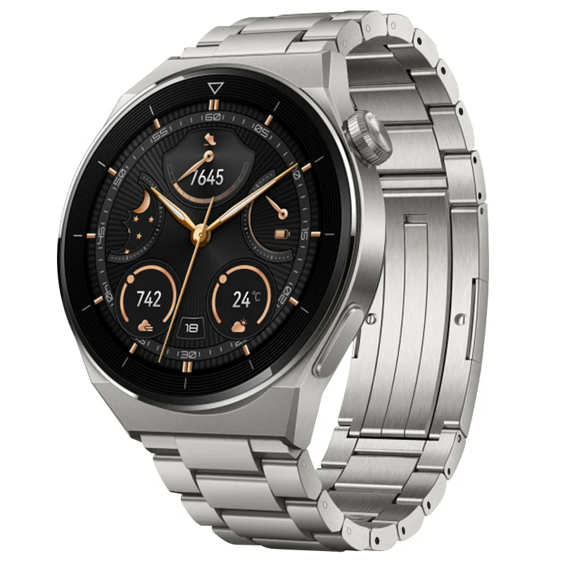 

22mm Titanium Metal Watch Band For HUAWEI Watch 3 Pro new strap For HUAWEI GT 3 46mm/GT3/GT 2 46mm/GT2 Pro Bracelet Watchband