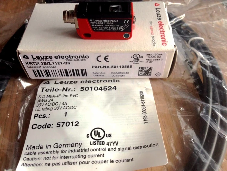 

Новый оригинальный цветной стандартный датчик Leuze KRTM 3B/2,1121-S8