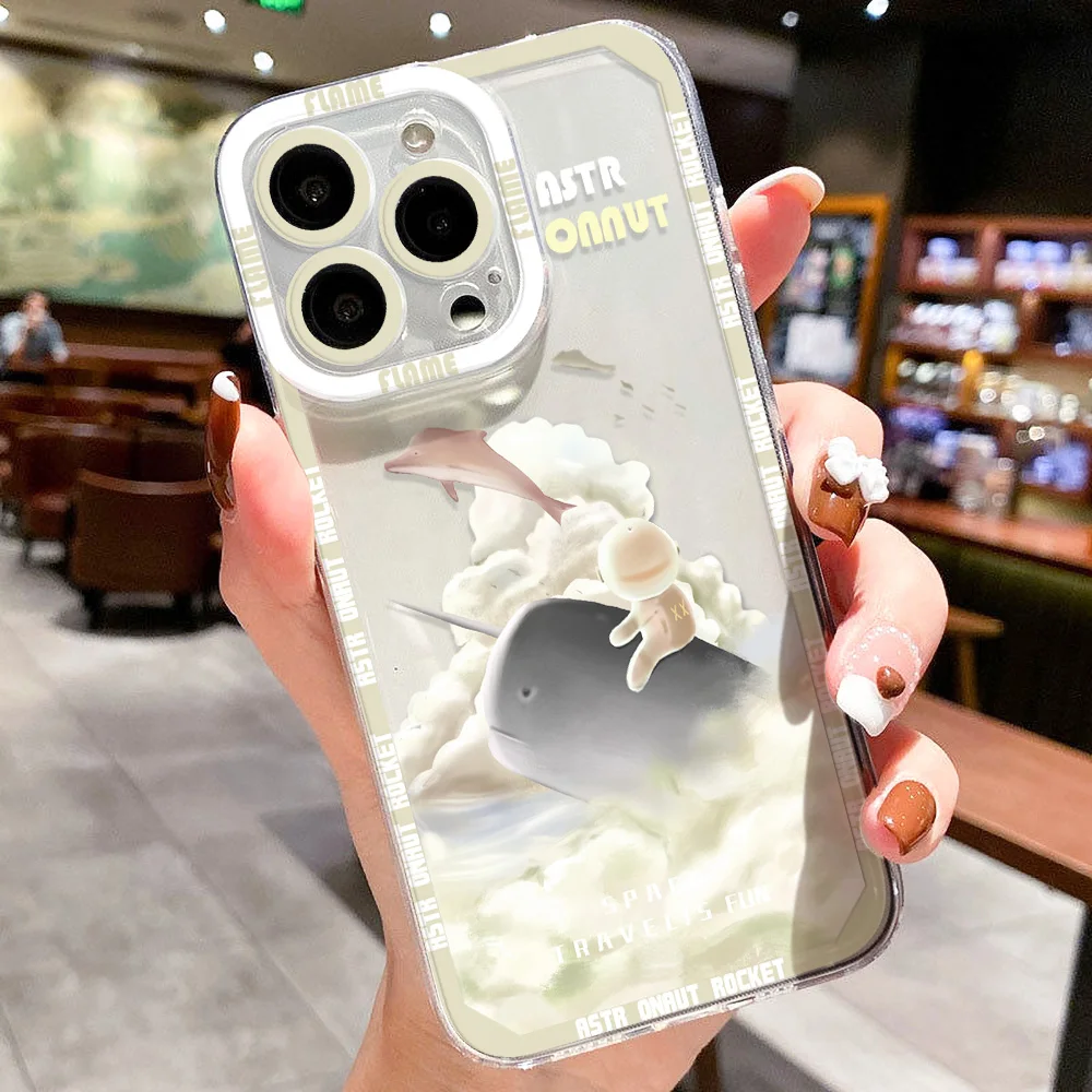 Pink Cute Clear Phone Cases Iphone 12 Clear Phone Cases For IPhone