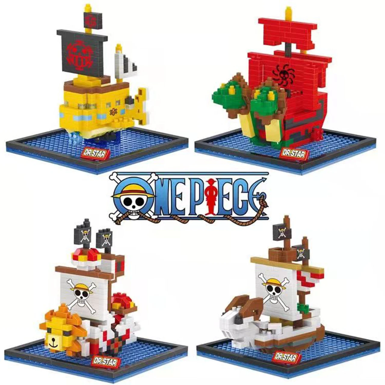 One Piece Pirate Ship Series Thousand Sunny Going Merry Model - Main Image