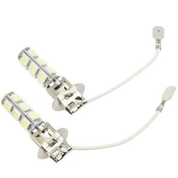Led Bulbs Car Fog Lights Car Light 13-5050 LED 2X H3 LED 6V Car Light Flashlight Torches Bulbs High Quality 1