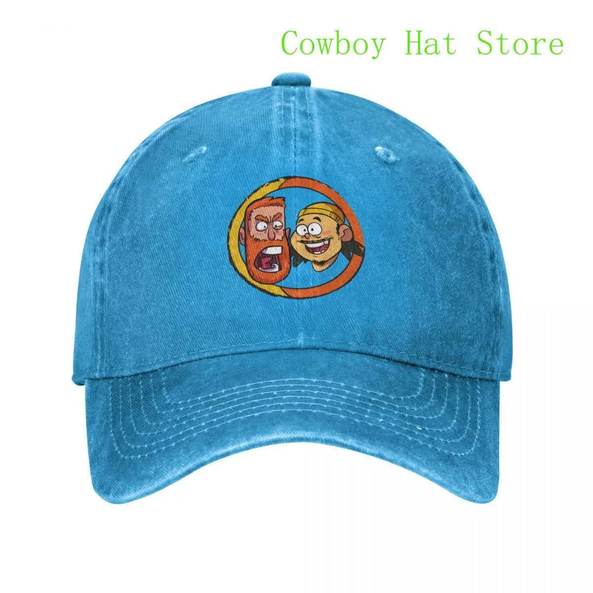 

Best Bad Friends Andrew Santino & Bobby Lee Circle Design Baseball Cap Ball Cap Hat Beach Hats Baseball Cap Hats For Men Women'S
