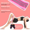 New Fabric Resistance Hip Booty Bands Elastic Glute Thigh Workout Squat Circle Stretch Fitness Strips Loops Yoga Gym Equipment 3