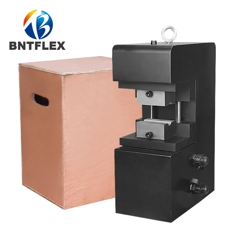 1.5kw 380v Hydraulic steel wire rope pressing machine 18mm nylon rope