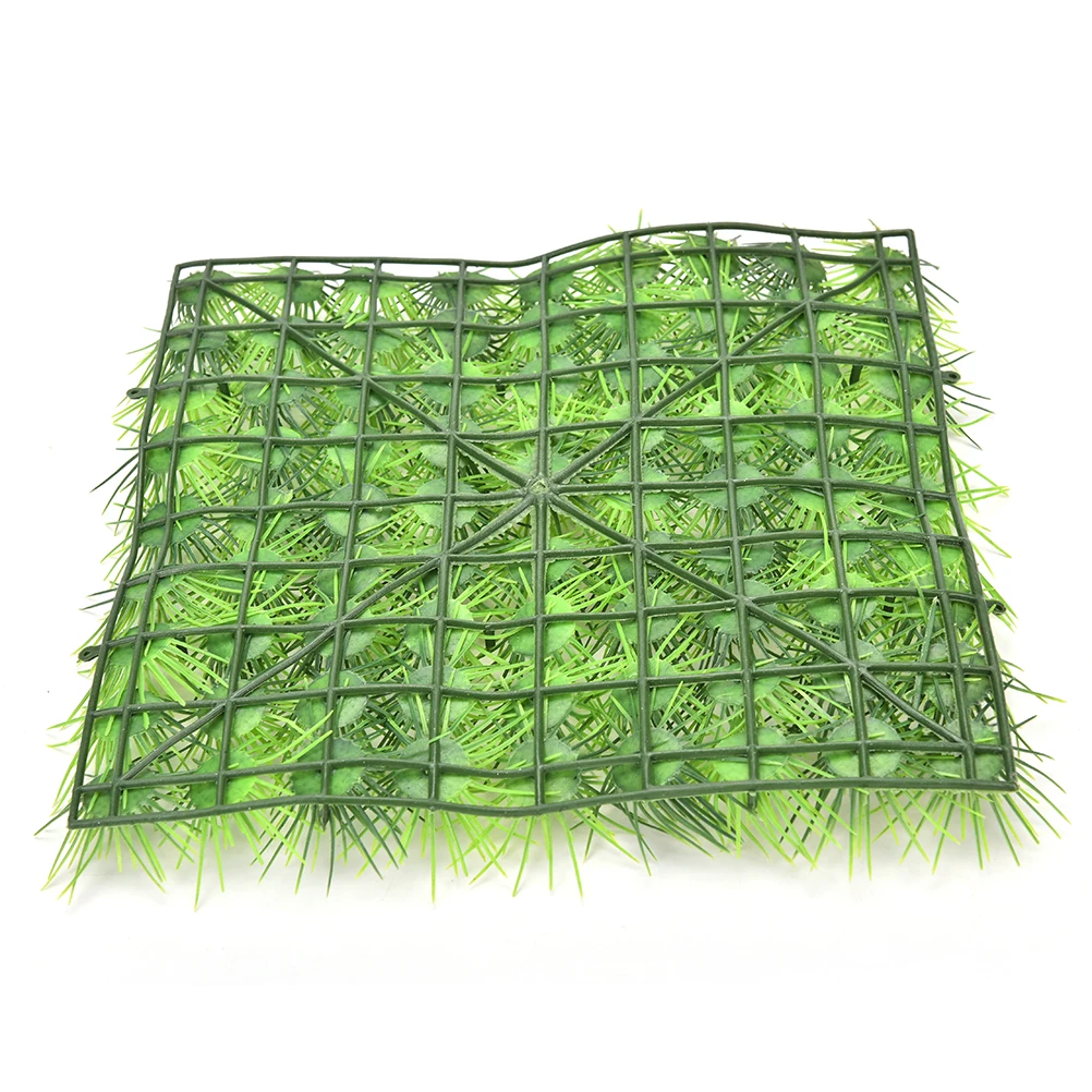 1Pcs 25cm x 25cm Hot Artificial Water Aquatic Green Grass Plant Lawn Aquarium Fish Tank Landscape