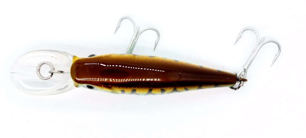 Description Picture 6 of itemSmall Floating Wobbler Jerkbait 40mm 2.5g Diving 0.8m Deep Small Minnow Shad Crank Lure Bass Trout Mackerel Boat Inshore Fishing