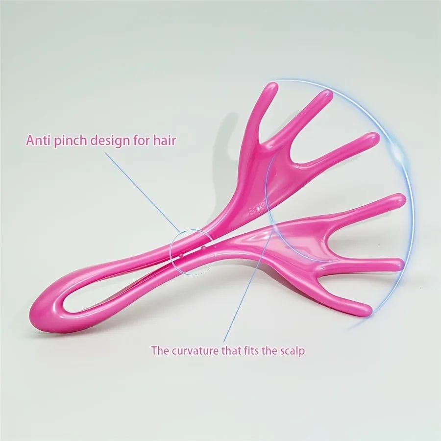Head massager, six claws scalp massage tool, massage comb, unclogging head scalp meridian scratch head, mother's day gift