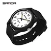 Fashion Sanda Top Brand Simple Quartz Original Women Men Wristwatch Waterproof Outdoor Clock New Style Students Wrist Watches 2