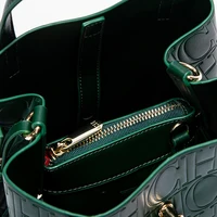 Classic Simple Solid Color Women's New 2024 Large Capacity Handbag Letter Element Women's Handbag - Image 6