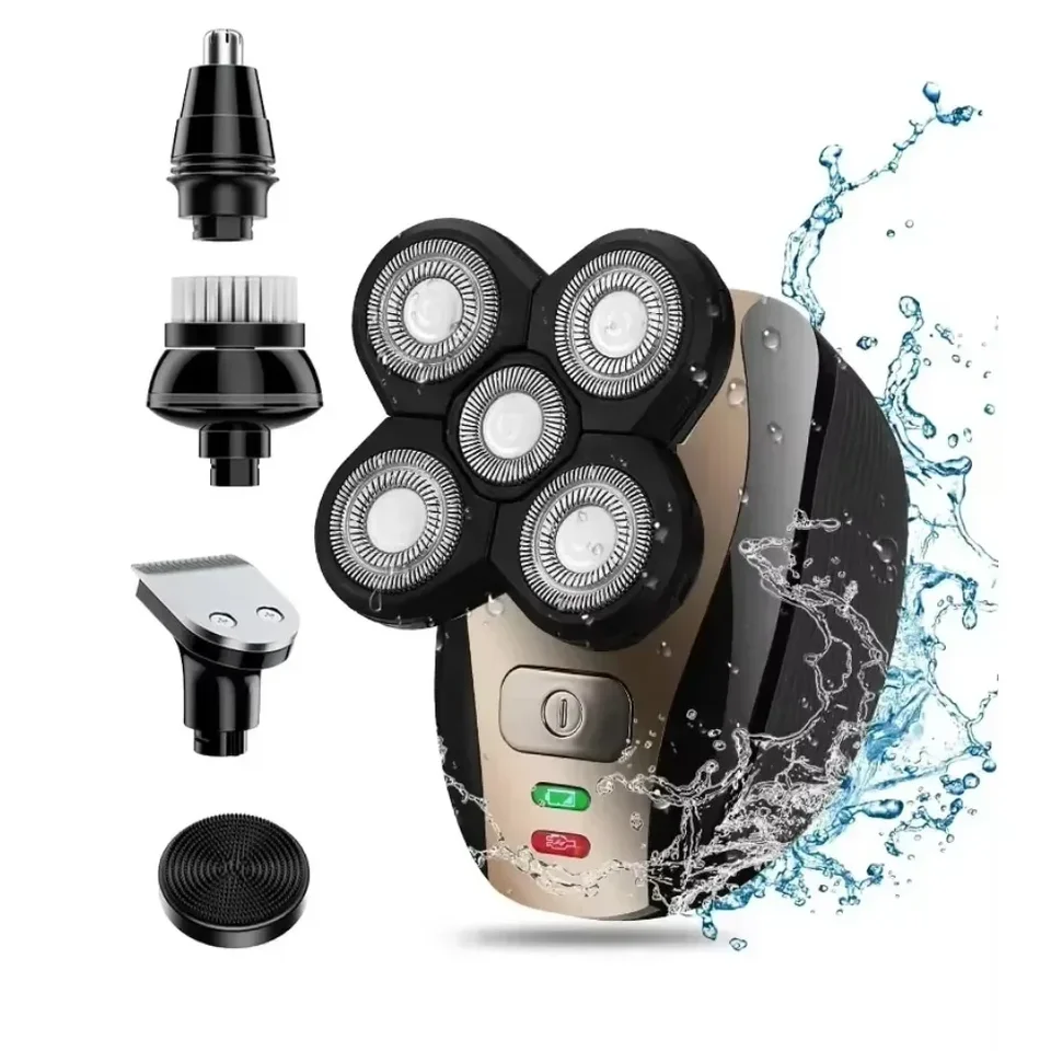 Multifunctional Rechargeable Electric Shaver for Men