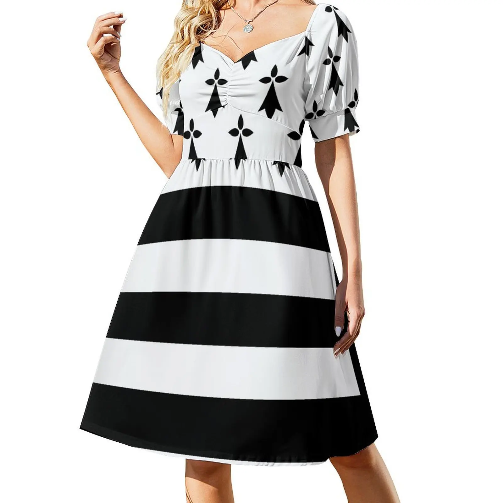 

Breton flag Sleeveless Dress ladies dresses for women 2024 prom clothes