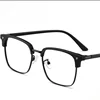 Photochromic Half Frame Flat Glasses Anti Blue Light Glasses for Men Computer Glasses  & Accessories 4