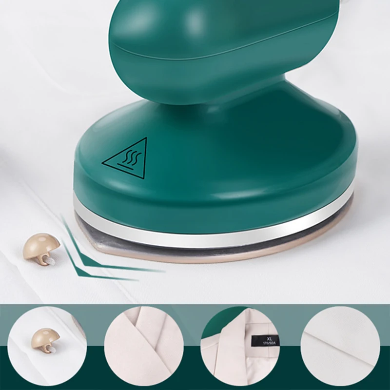Portable Travel Clothes Electric Iron Baseplate Dry Ironing Versatile Heat Press Machine DIY Crafts Fabric Handheld Flatiron EU 4