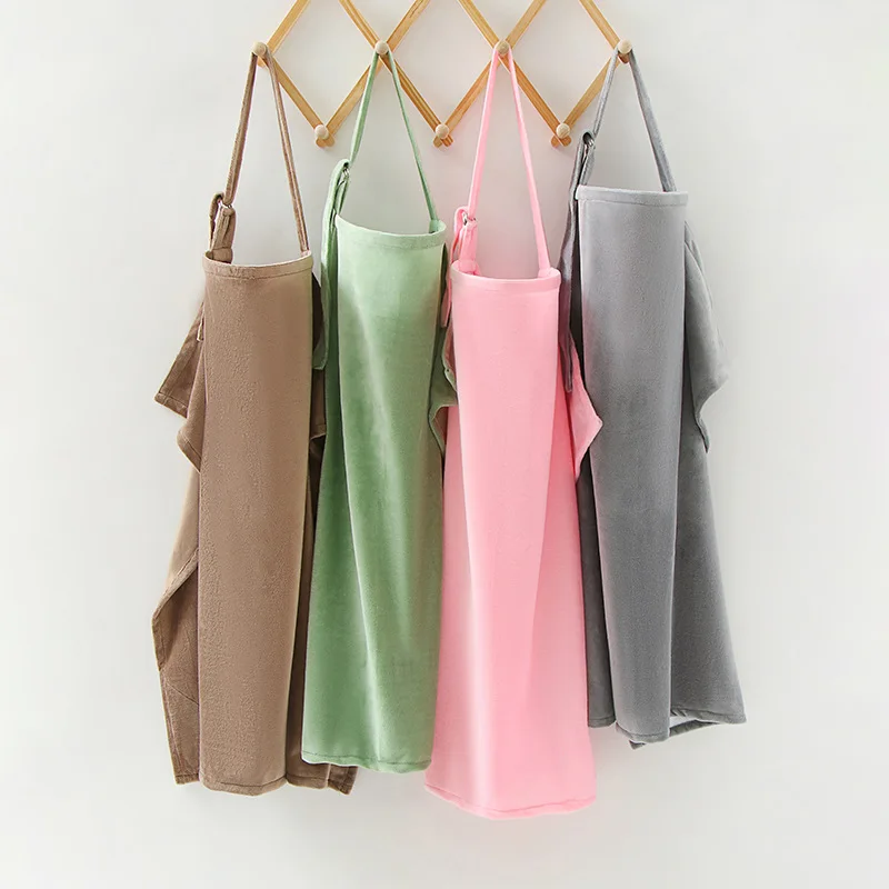 Mother Outing Breastfeeding Cover Cotton Baby Feeding Nursing Covers Adjustable Privacy Breastfeeding Apron Stroller Blanket