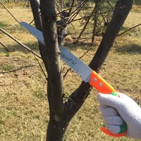 Garden Pruning Handsaw 32 Teeth Fruit Tree Pruning Small Handsaw Household Fruit Wood Saw Pruning Saw Wood Saw Hand Tools 1