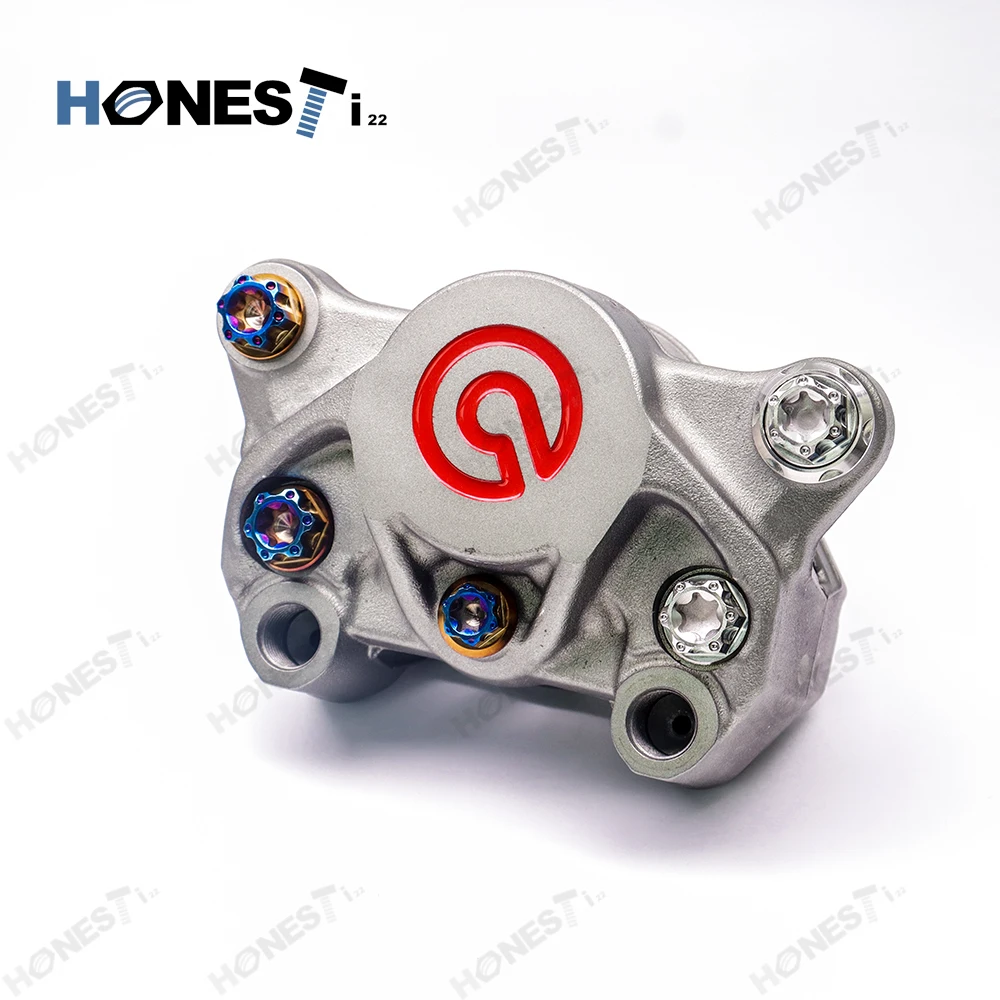 HONESTI22 Gr5 Titanium Bolts 1.25P M8X45/50/55/60mm CNC Small head screws ForMotorcycle Brakes modification