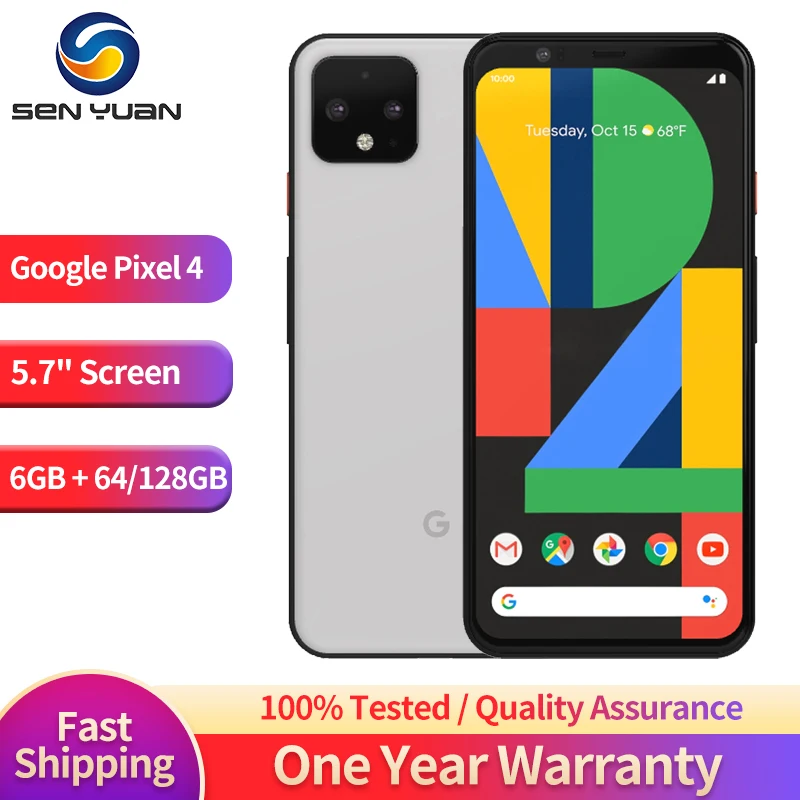 Google pixel4 64gb SIMフリー Clearly White Google Google Pixel 4
