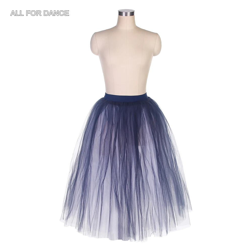 

17602 Romantic Ballet Half Skirt Dance Tutu 5 Layer Soft Tulle Tutu Skirt for Adult Girls Ballet Dancing Practice Tutu