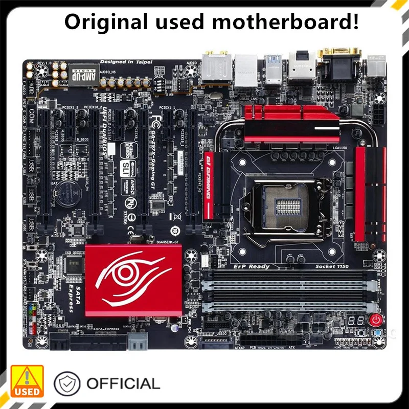 Per Ga-Z97X-Gaming Gt Z97X-Gaming Scheda Madre Desktop Z97 Lga 1150 Per Core I7 I5 I3 Ddr3 Sata3 Usb3.0 Scheda Madre Usata Originale