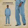 Straight-lined, Cashmere, solid color sweatpants 3