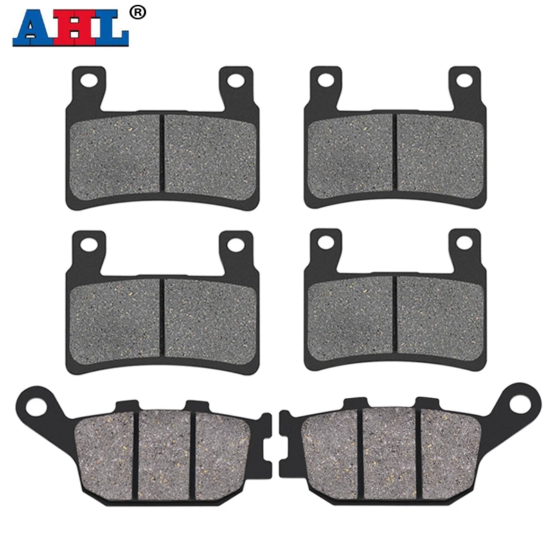 AHL Motorcycle Front and Rear Brake Pads For Honda CBR 600 F4 F4i CBR929 CBR954 FIREBLADE CBR900 RR VTR 1000 SP-1 (SP45) CB1300