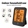 Digital Indoor Outdoor Thermometer Hygrometer Backlight Electronic Temperature Humidity Monitor Weather Station for Home 3